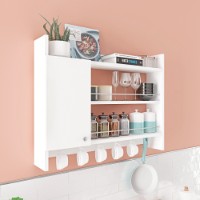 Настенные полки Hanah Home Knerr White