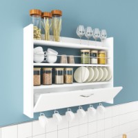 Настенные полки Hanah Home Knott White