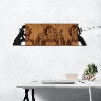 Panou decorativ Wallity I didn't see I didn't hear I don't know imaginea #2 — magazin online Desire.md