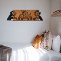Panou decorativ Wallity I didn't see I didn't hear I don't know imaginea #3 — magazin online Desire.md