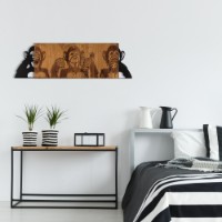 Panou decorativ Wallity I didn't see I didn't hear I don't know imaginea #4 — magazin online Desire.md