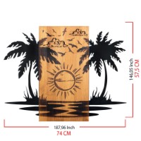 Panou decorativ Wallity Hawaii 2 imaginea #6 — magazin online Desire.md