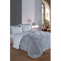 Lenjerie de pat L'Essentiel Soft Line Grey