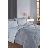 Lenjerie de pat L'Essentiel Soft Line Grey imaginea #3 — magazin online Desire.md
