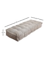 Пуф Atelier Del Sofa Boho Dokuma Grey фото №5 — интернет-магазин Desire.md