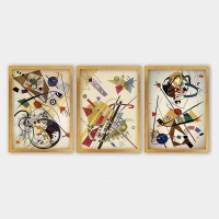 Set de 3 picturi Wallity 3AC UN2962870 35x45cm imaginea #2 — magazin online Desire.md