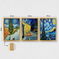 Set de 3 picturi Wallity 3AC UN78512 35x45cm imaginea #4 — magazin online Desire.md