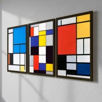 Set de 3 picturi Wallity 3SC UN3219929 35x45cm imaginea #2 — magazin online Desire.md