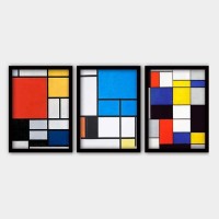 Set de 3 picturi Wallity 3SC UN3219929 35x45cm imaginea #3 — magazin online Desire.md