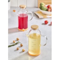 Set sticle pentru ulei si otet Hermia Bambu Wooden