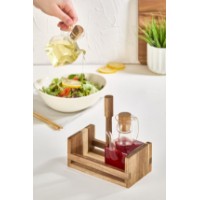 Set sticle pentru ulei si otet Hermia Akasya Wooden imaginea #2 — magazin online Desire.md