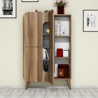 Dulăpior Hanah Home Mine Walnut Blue imaginea #3 — magazin online Desire.md