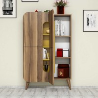Dulăpior Hanah Home Mine Walnut Yellow imaginea #3 — magazin online Desire.md