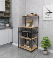 Шкаф для кухни Hanah Home Anemon Black Pine фото №2 — интернет-магазин Desire.md