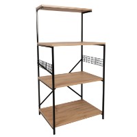 Шкаф для кухни Hanah Home Anemon Black Pine фото №7 — интернет-магазин Desire.md