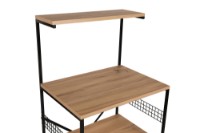 Шкаф для кухни Hanah Home Anemon Black Pine фото №8 — интернет-магазин Desire.md