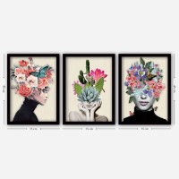 Set de 3 picturi Wallity 3SC161 imaginea #2 — magazin online Desire.md