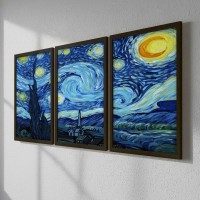 Set de 3 picturi Wallity 3SC190 imaginea #2 — magazin online Desire.md