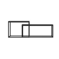 Набор журнальных столиков Hanah Home Leka Black фото №4 — интернет-магазин Desire.md