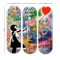 Set de 3 tablouri Wallity 3KY3801 imaginea #3 — magazin online Desire.md