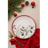 Set vase de servit Hermia Xmas Cherry