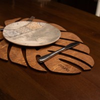 Салфетки для сервировки стола Hermia Monstera Walnut фото №4 — интернет-магазин Desire.md
