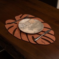 Салфетки для сервировки стола Hermia Monstera Rose фото №2 — интернет-магазин Desire.md