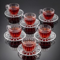 Set cești Hermia Ts3023Gcl Transparent