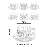 Набор чашек Hermia Ts3023Gcl Transparent фото №3 — интернет-магазин Desire.md