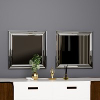 Set oglinzi Hanah Home Bale Silver imaginea #3 — magazin online Desire.md