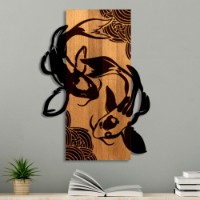 Panou decorativ Wallity Fish Yang