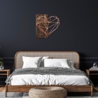 Panou decorativ Wallity Heart Copper imaginea #4 — magazin online Desire.md
