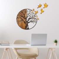 Panou decorativ Wallity Tree And Birds 322-A
