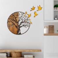 Panou decorativ Wallity Tree And Birds 322-A imaginea #2 — magazin online Desire.md