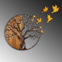 Panou decorativ Wallity Tree And Birds 322-A imaginea #4 — magazin online Desire.md
