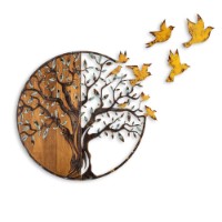 Panou decorativ Wallity Tree And Birds 322-A imaginea #7 — magazin online Desire.md