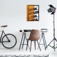 Panou decorativ Wallity Think Outside The Box imaginea #5 — magazin online Desire.md