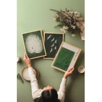 Set de 3 picturi Wallity C-300817 30x40cm imaginea #3 — magazin online Desire.md