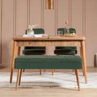 Комплект для столовой Hanah Home Vina 1070 Atlantic Green
