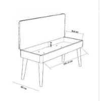 Комплект для столовой Hanah Home Vina 1070 Atlantic Green фото №16 — интернет-магазин Desire.md