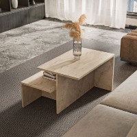 Set de măsuțe de cafea Hanah Home Twins Travertine imaginea #3 — magazin online Desire.md