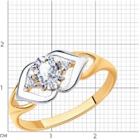 Inel SOLOVOV JEWELRY 93010615 s.18 1,3g imaginea #4 — magazin online Desire.md