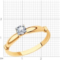 Inel SOLOVOV JEWELRY 93011094 s.17,5 1g imaginea #2 — magazin online Desire.md