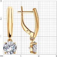 Cercei SOLOVOV JEWELRY 93020916 3,55g imaginea #3 — magazin online Desire.md