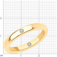 Inel SOLOVOV JEWELRY 93-110-02028-2 s.16 2,44g imaginea #3 — magazin online Desire.md