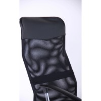 Scaun de birou AMF Ultra Chrome A01 Black imaginea #4 — magazin online Desire.md