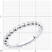 Inel SOLOVOV JEWELRY 94013233 s.14 0,93g imaginea #6 — magazin online Desire.md