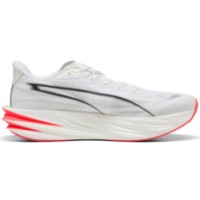 Adidași pentru bărbați Puma Deviate Pure Nitro Puma White/Ultra Red/Puma Silver, s.42 imaginea #3 — magazin online Desire.md
