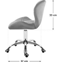Scaun de birou Mark Adler Future 3.0 Grey imaginea #5 — magazin online Desire.md