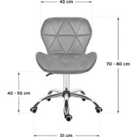 Scaun de birou Mark Adler Future 3.0 Grey imaginea #6 — magazin online Desire.md